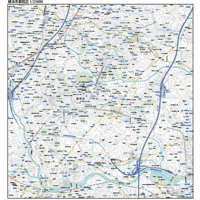 A横浜市都筑区1/25000地図ダウンロード販売