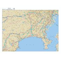 Bタイプ神奈川県詳細地図1/200000 ダウンロード販売