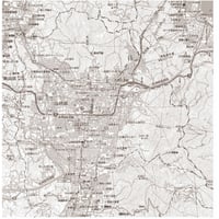 C京都市山科区　1／50,000白地図タウンロード販売