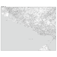 C明石市全図1/25000白地図タウンロード販売