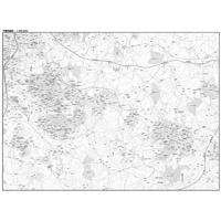 C千葉市緑区1/25000白地図ダウンロード販売