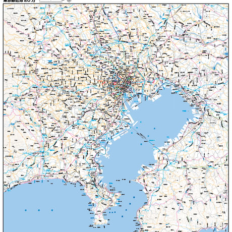 東京都地下鉄路線マップ