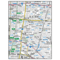 A大阪市天王寺区1／25,000地図タウンロード販売