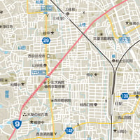 B京都区別西京区1／25,000PDF地図タウンロード販売