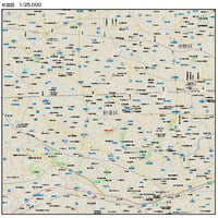 B東京都杉並区1/25000地図ダウンロード販売