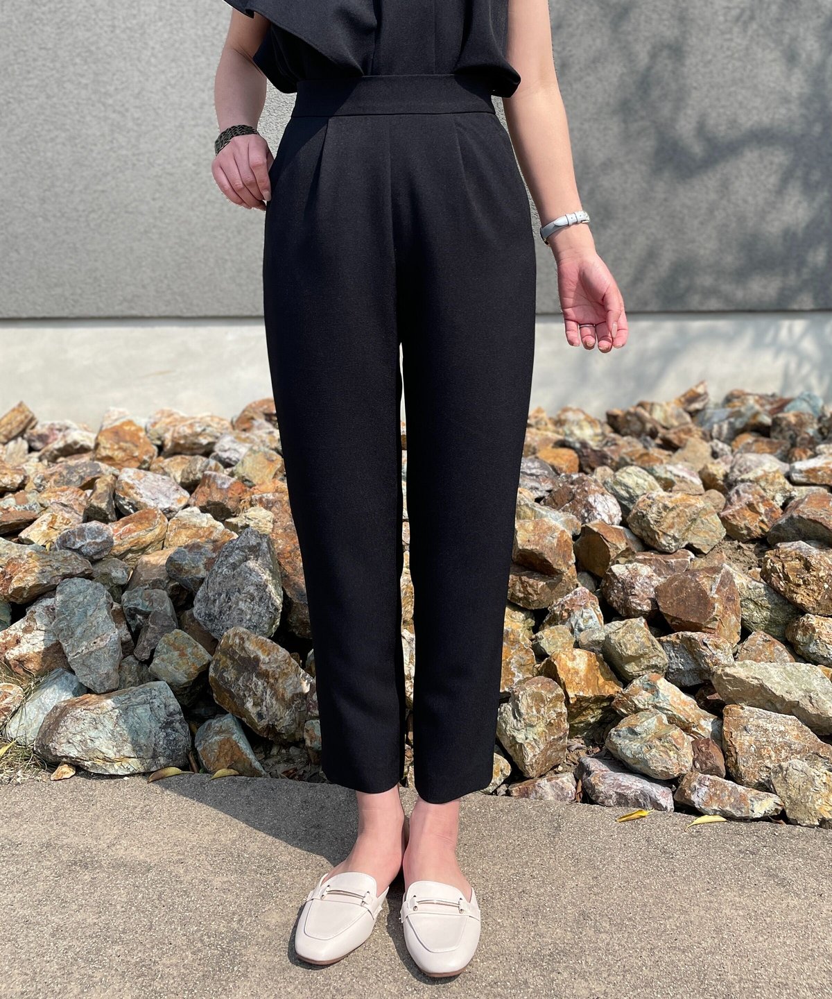 日本製 リネンライク ジョッパーズパンツ 【セットアップ可】 | el  