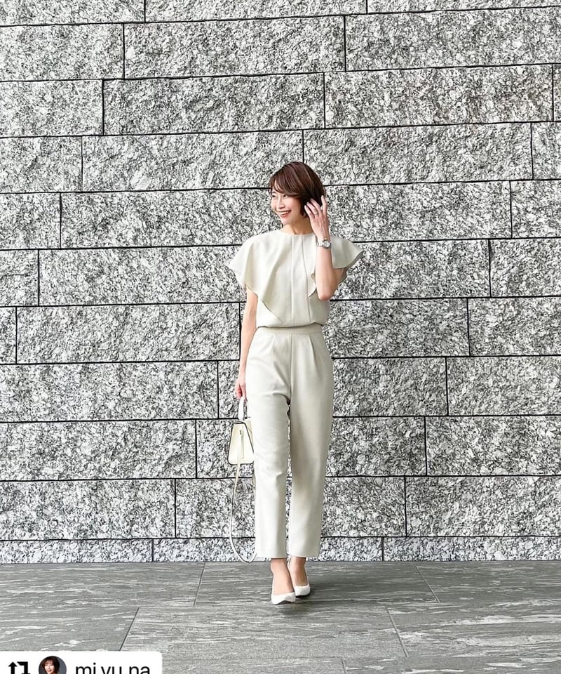 エンフォルド　リネンライクジョッパーズパンツ　グリーン Deuxieme Classe（ドゥーズィエムクラス）の「【ENFOLD