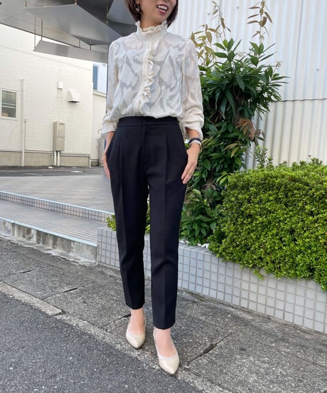 フラボア　パウルクレー　キナリ　生成り　サルエルパンツ　綿麻　忘れっぽい天使 フラボア パウルクレー キナリ 生成り サルエルパンツ 綿麻