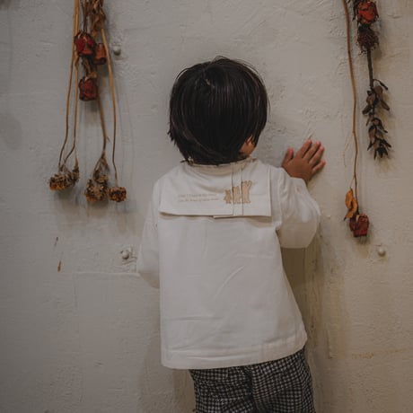 小人ブラウス【 3びきのくま / Off white 】