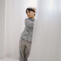 王子様シャツ【 トワルドジュイ/Dusty blue/蝶ネクタイセット 】