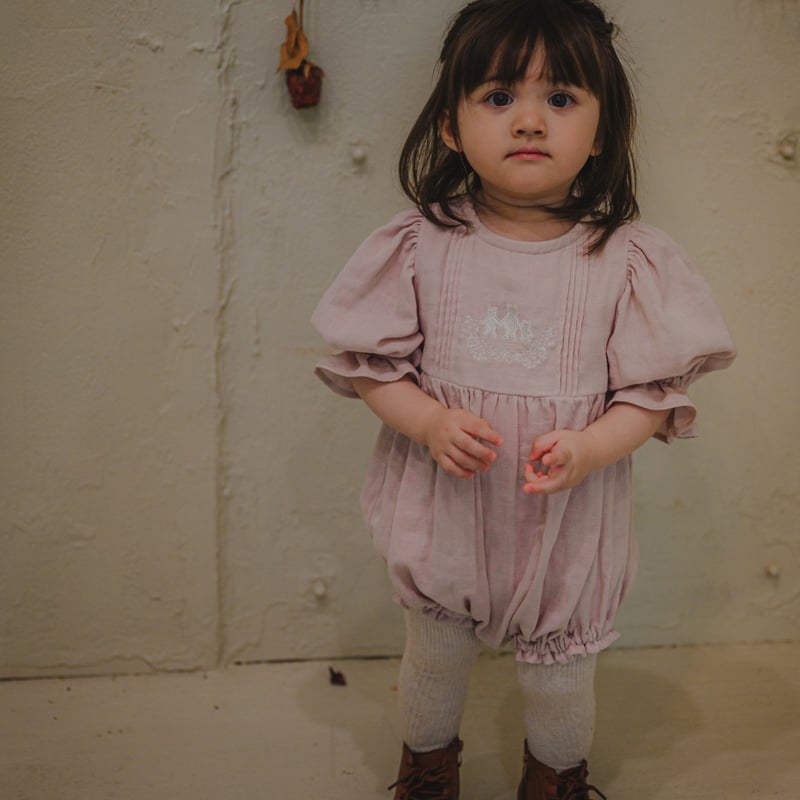 絵本ロンパース 【 3びきのくま / Baby peach 】 | comorinoe