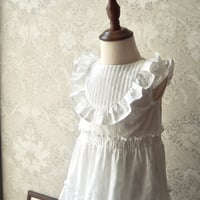 刺繍レースワンピース 【 Off white 】