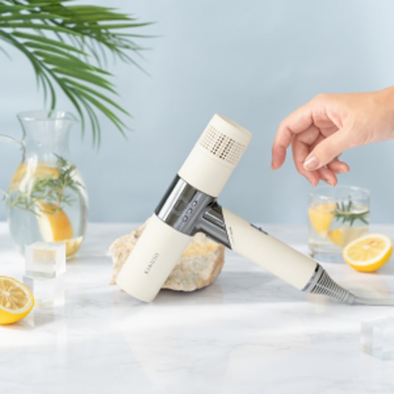 絹女 〜KINUJO〜 Hair Dryer（ホワイト・モカ）ヘアドライヤー | L-divine