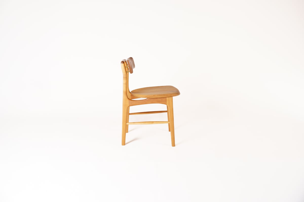 THREE ローバック ダイニングチェア 板座 | WOOT ONLINE STORE