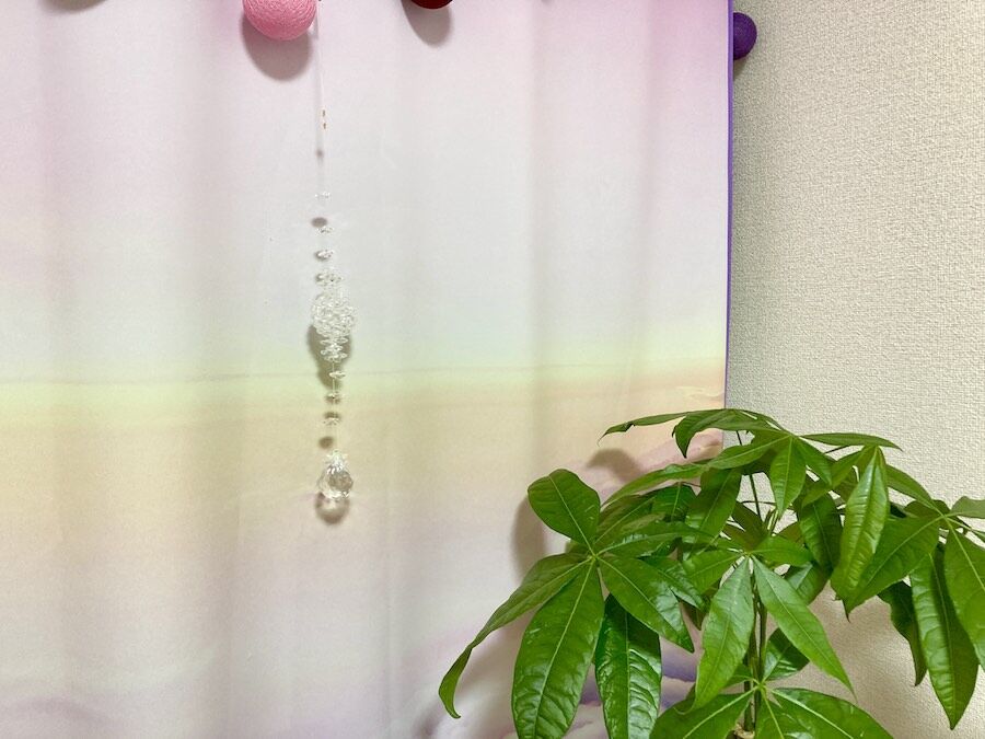 L】神聖幾何学フラーレン369サンキャッチャー（6mm玉使用
