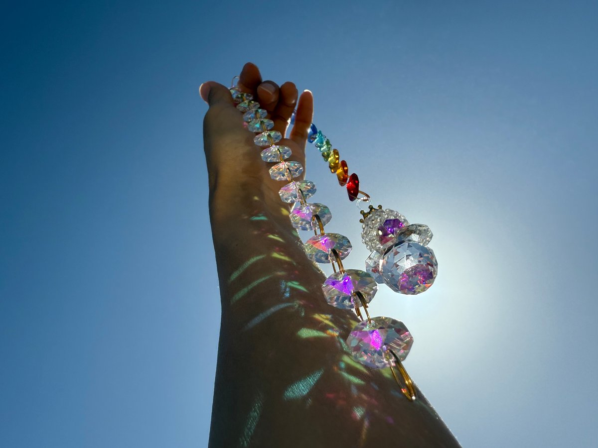 鮮やかカラー神聖幾何学フラーレンサンキャッチャー | acotama STORE