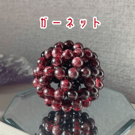 神聖幾何学フラーレン水晶チャクラカラー（6mm玉）