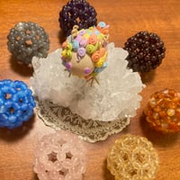 結界用】神聖幾何学フラーレン水晶 4個セット（6mm玉） | acotama STORE