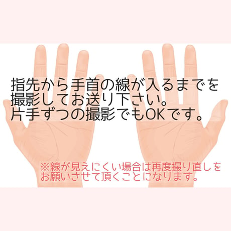 ◆チャットで手相セッション◆約60分