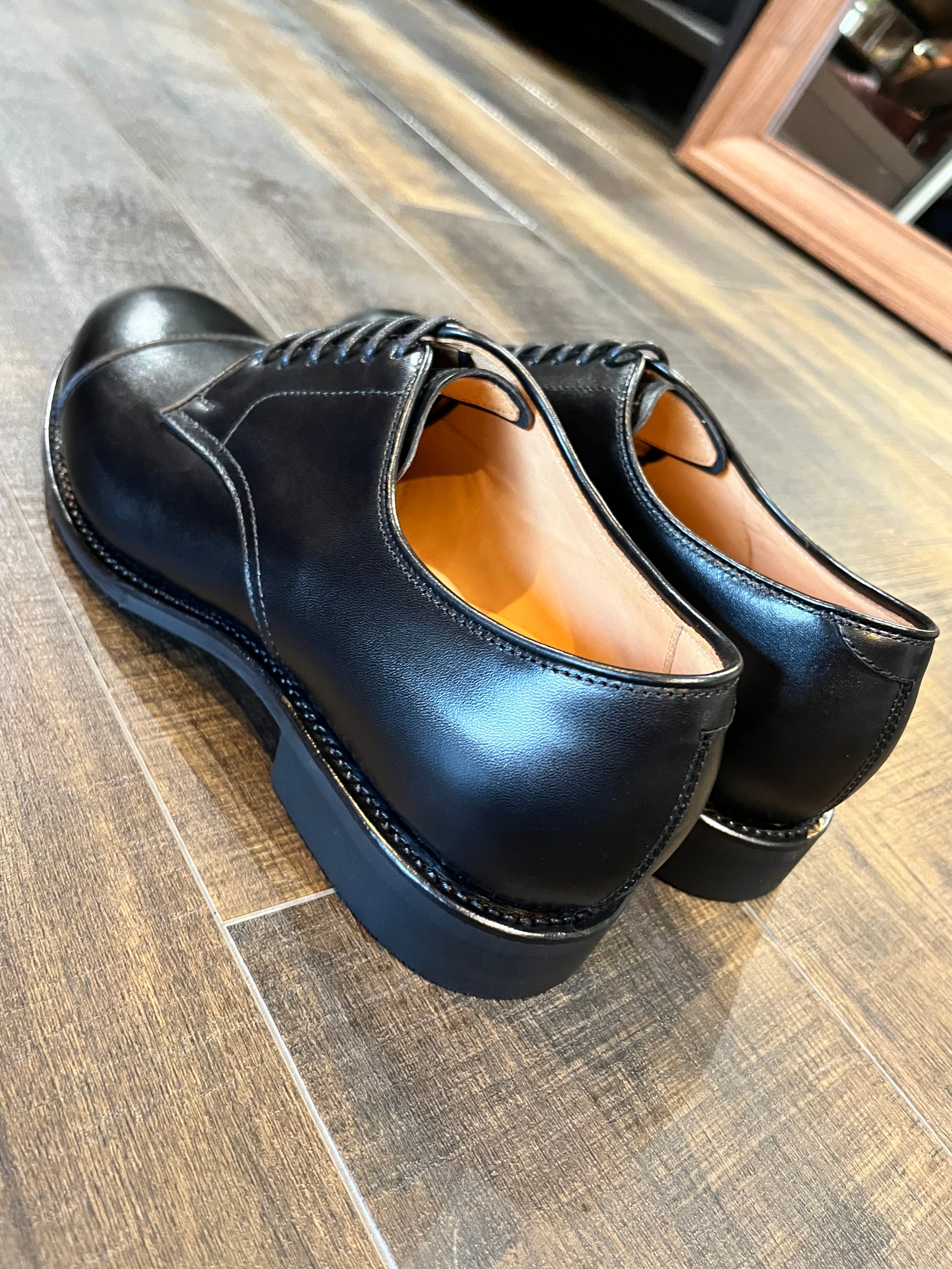 42ND ROYAL HIGHLAND ネイビーコレクション 外羽根ストレートチップ
