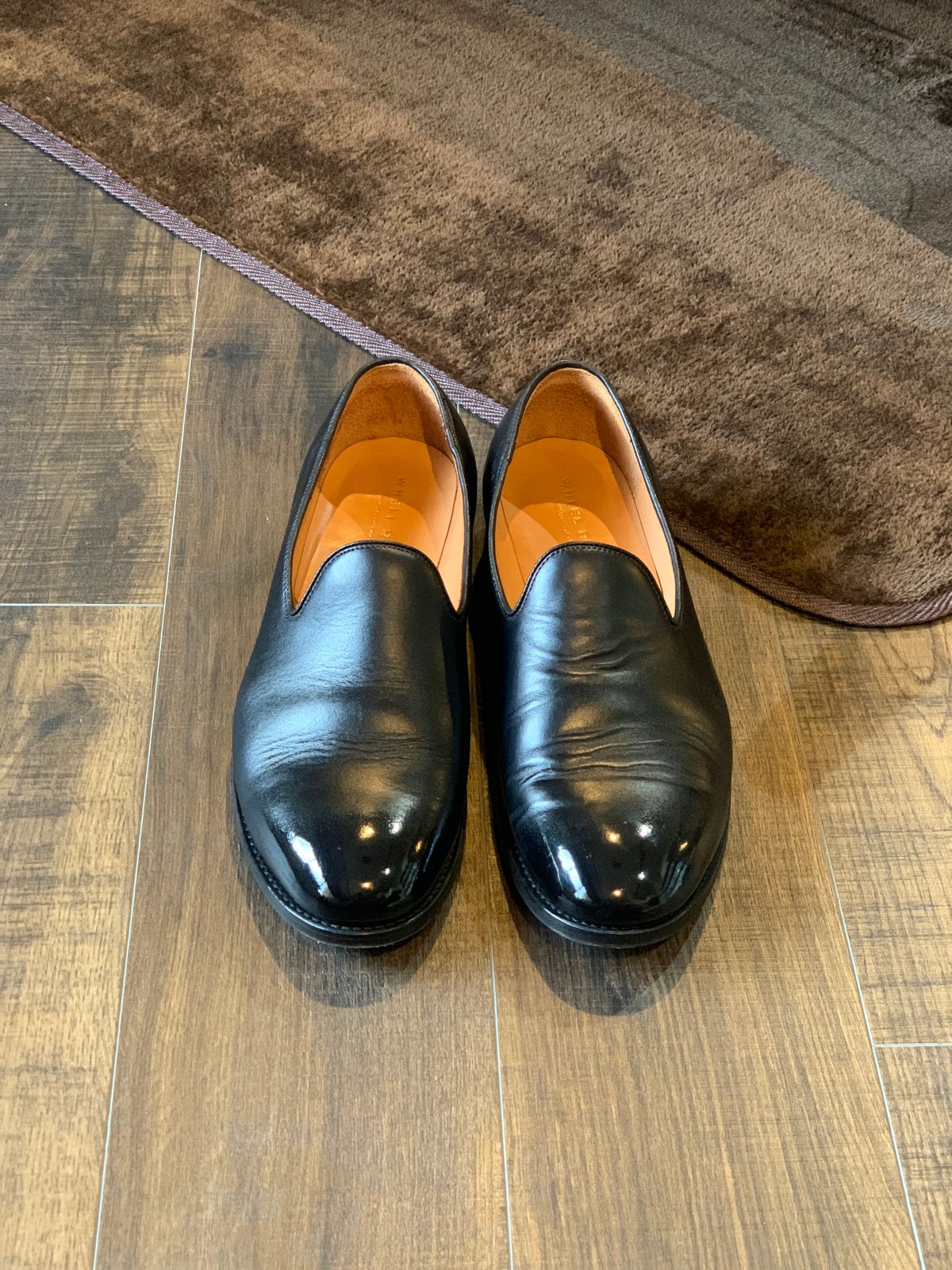 WHEEL ROBE オペラパンプス(メンズ)ブラック | LEATHER STYLE WHEEL ROBE オペラパンプス(メンズ)ブラック | LEATHER STYLE
