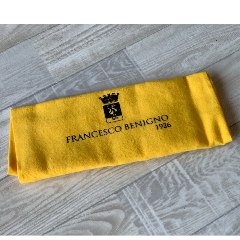 FRANCESCO BENIGNO プレーントゥメダリオン ブラック | LEATHER ST