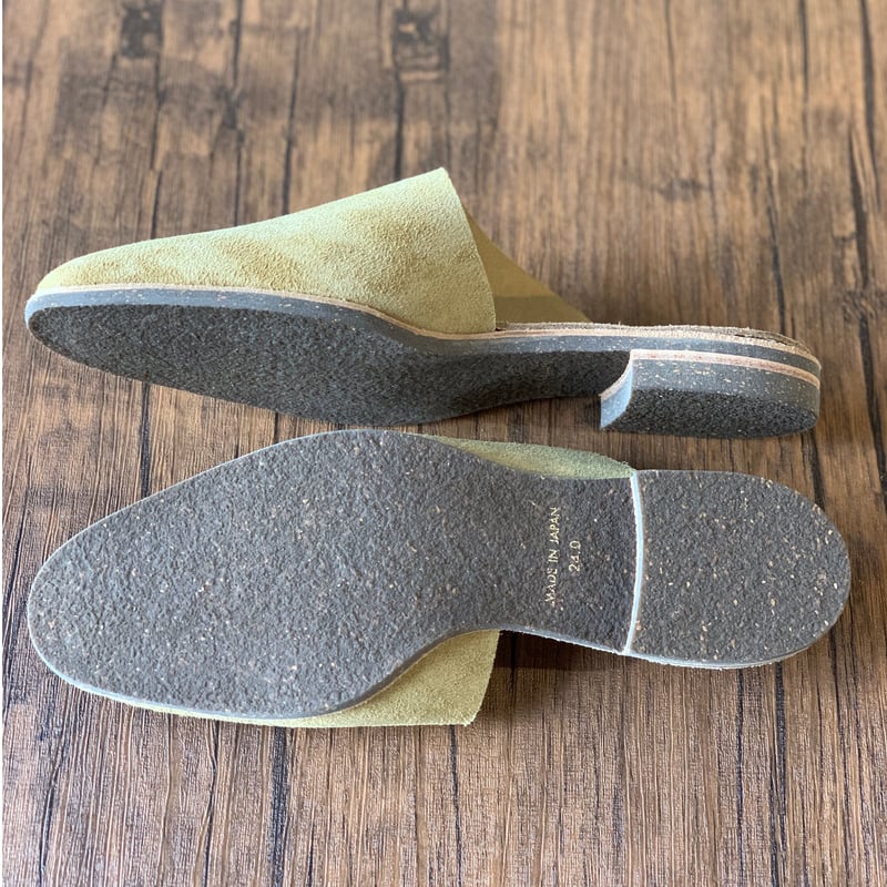 U-DOT スエードミュール ブラウンシュガー | LEATHER STYLE FAVOR U-DOT スエードミュール ブラウンシュガー | LEATHER STYLE FAVOR