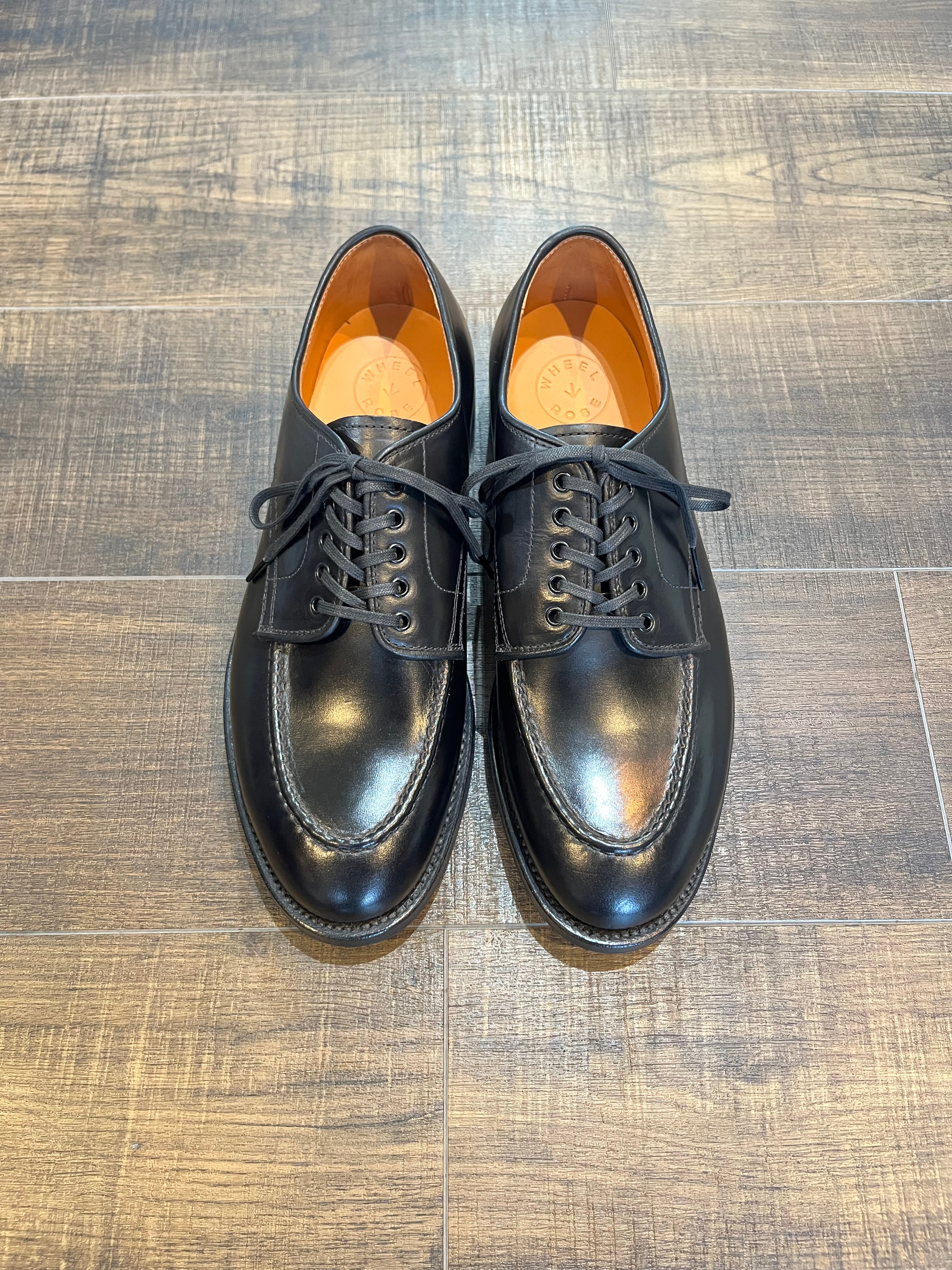 Ⓜ️様　まとめ WHEEL ROBE ＃15078 モックトゥ クロムエクセル ブラック | LEATHER