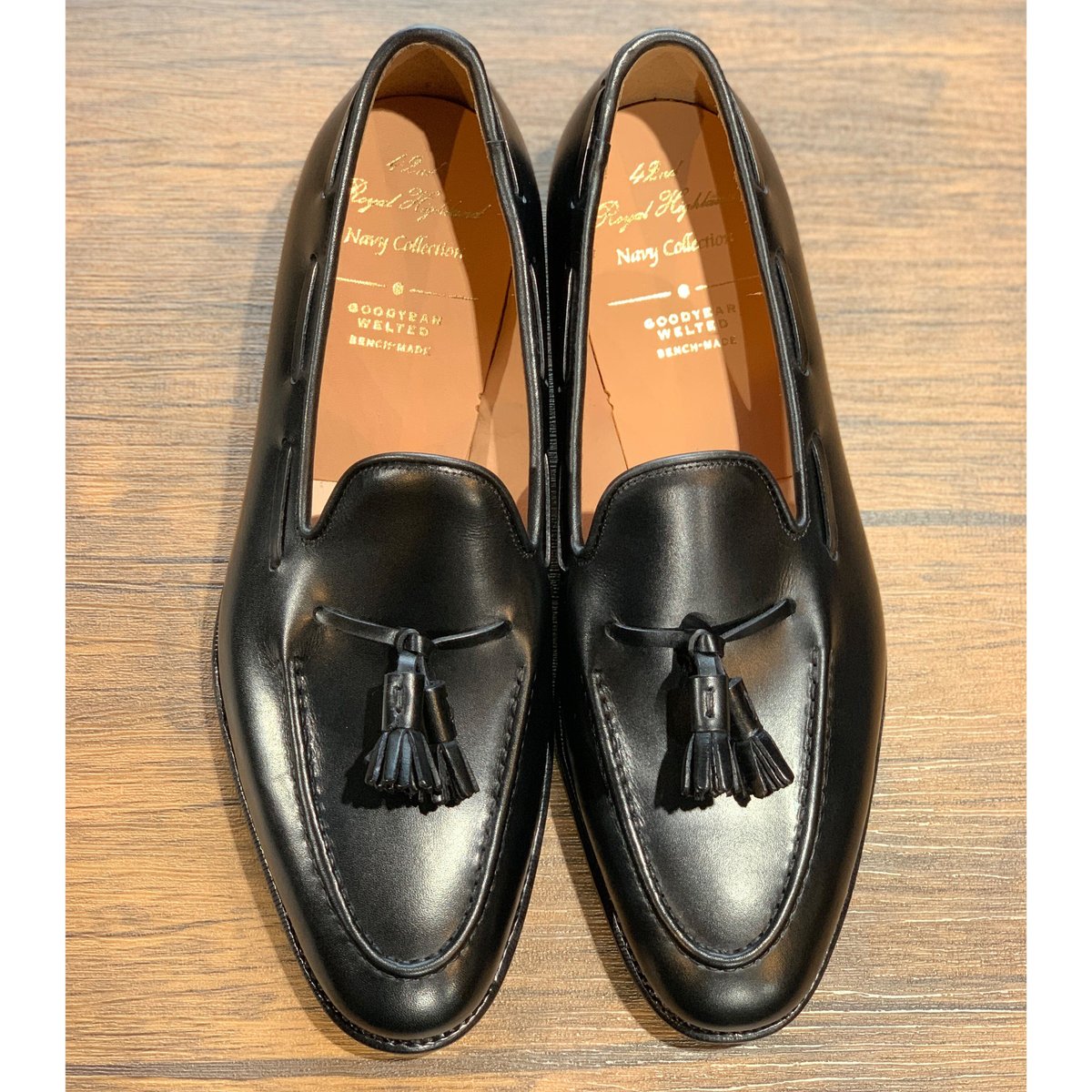 42ND ROYAL HIGHLAND ネイビーコレクション タッセルローファー 42ND ROYAL HIGHLAND ネイビーコレクション タッセルローファー