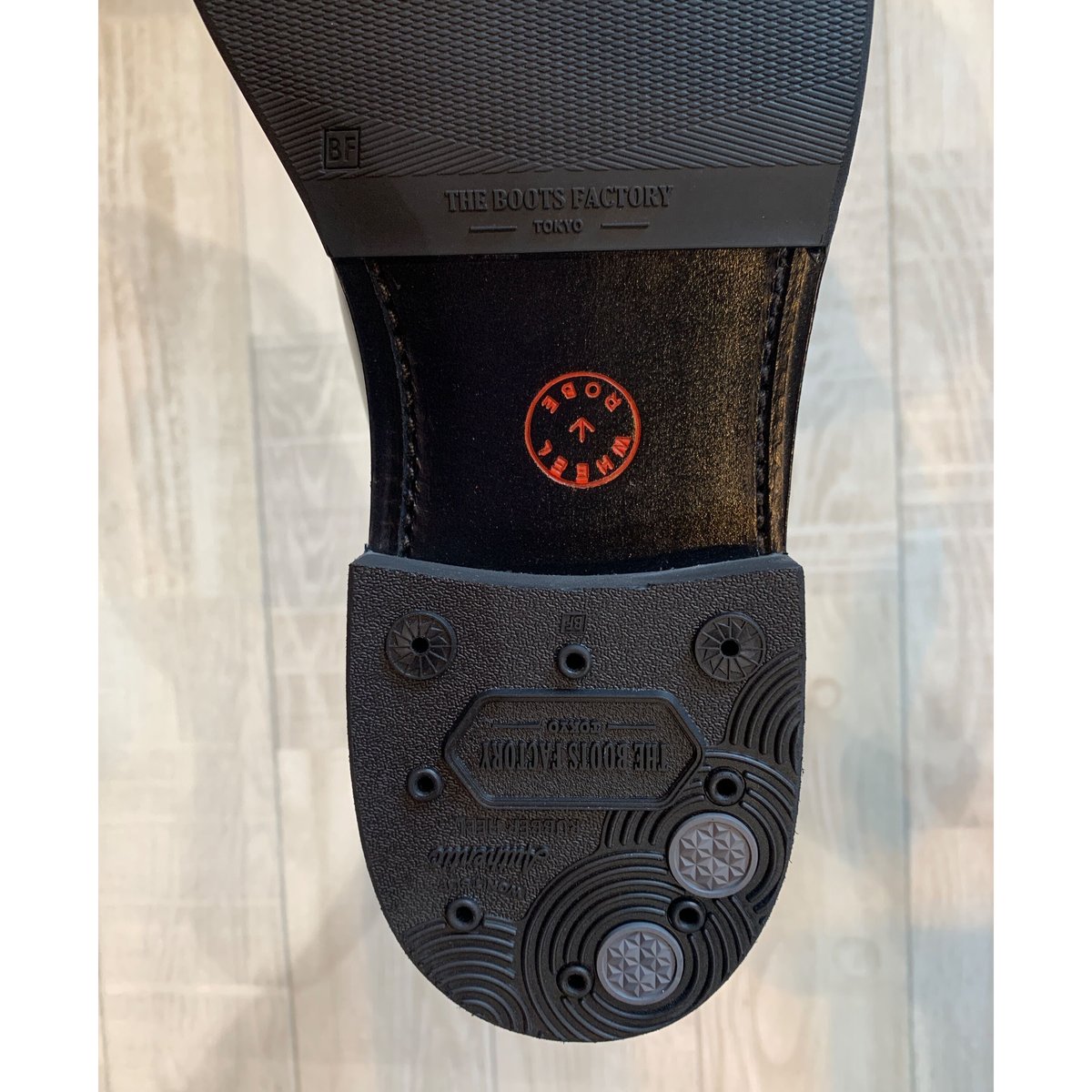 WHEEL ROBE ＃15066WS Eウィズ プレーントゥ ワインハイマー ブラック