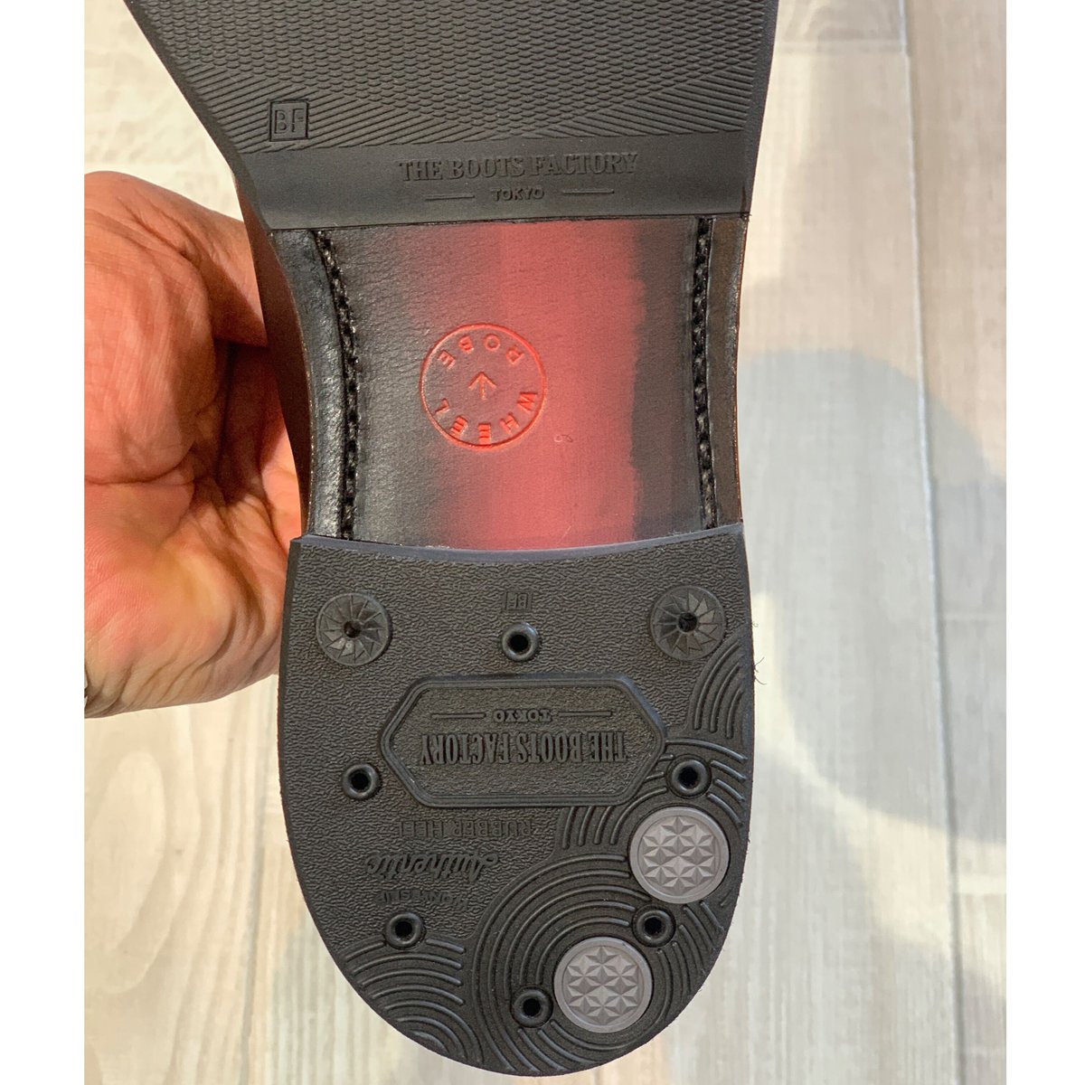 WHEEL ROBE ＃15066WS Eウィズ プレーントゥ ワインハイマー ダークブ