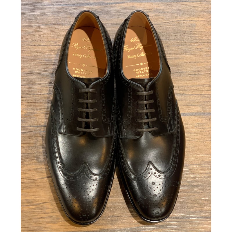 42nd royal highland 6.5 ストレートチップ 外羽根 茶 42nd royal highland 6.5 ストレートチップ 茶