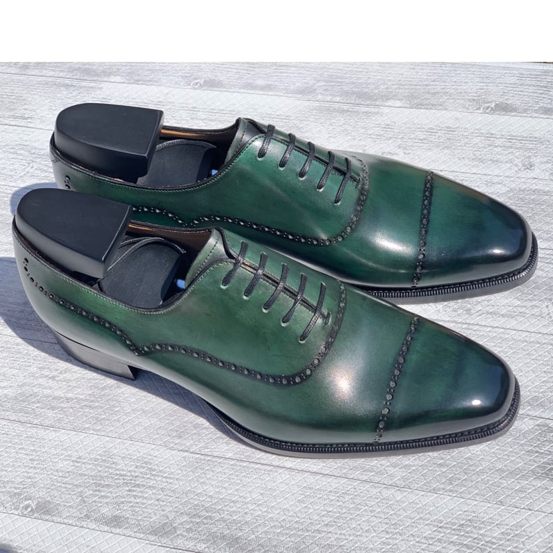 FRANCESCO BENIGNO メダリオン レザー シューズ 定5.7万 7