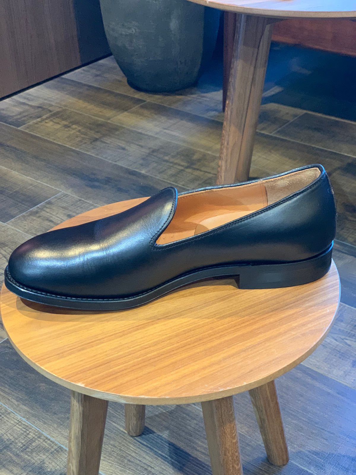 WHEEL ROBE オペラパンプス(メンズ)ブラック | LEATHER STYLE WHEEL ROBE オペラパンプス(メンズ)ブラック | LEATHER STYLE