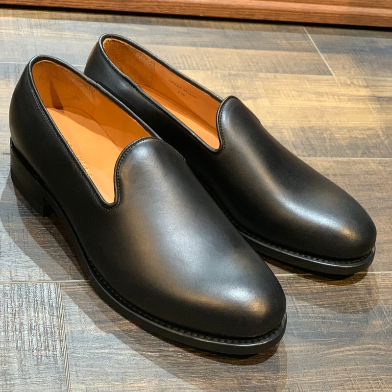 WHEEL ROBE オペラパンプス(メンズ)ブラック | LEATHER STYLE WHEEL ROBE オペラパンプス(メンズ)ブラック | LEATHER STYLE