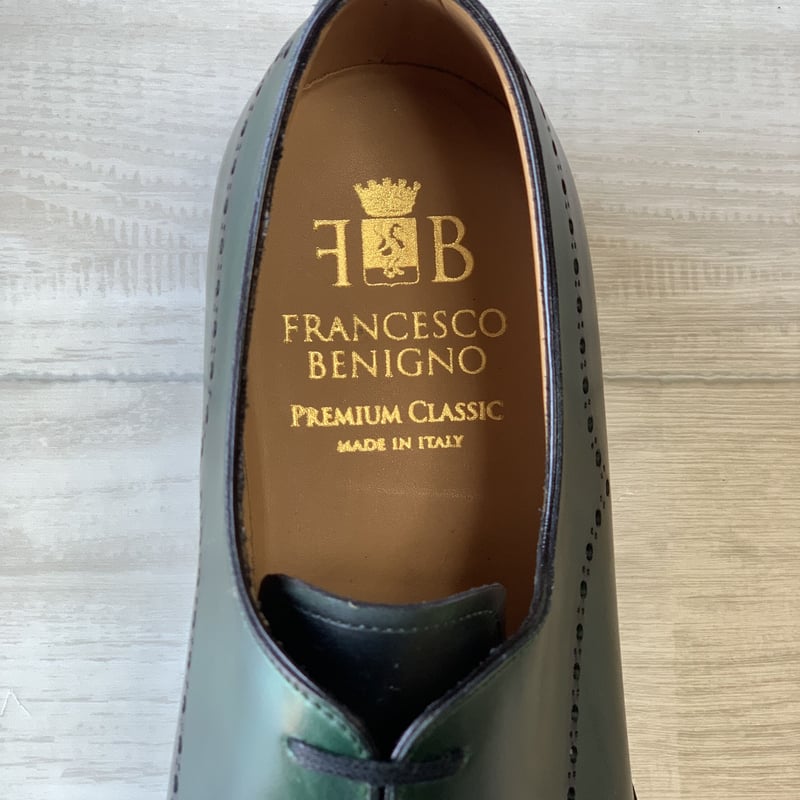 美品】FRANCESCO BENIGNO メダリオンオックスフォード6 1/2 【公式通販】