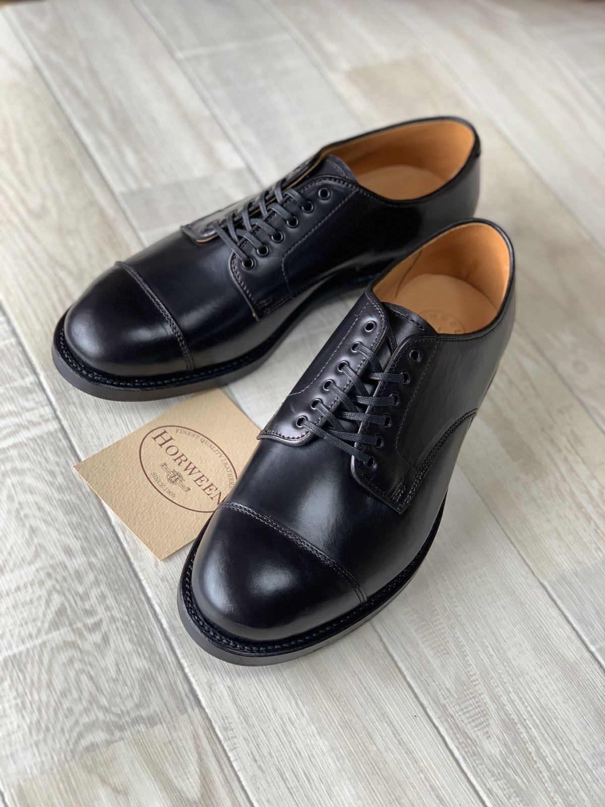 WHEEL ROBE ＃15073 ストレートチップ ブラック | LEATHER STY