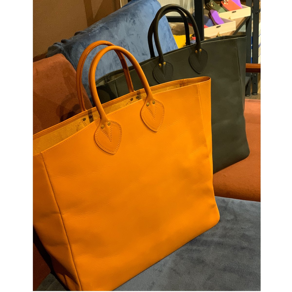 WHEEL ROBE オールレザーベーシックトート | LEATHER STYLE FAVOR