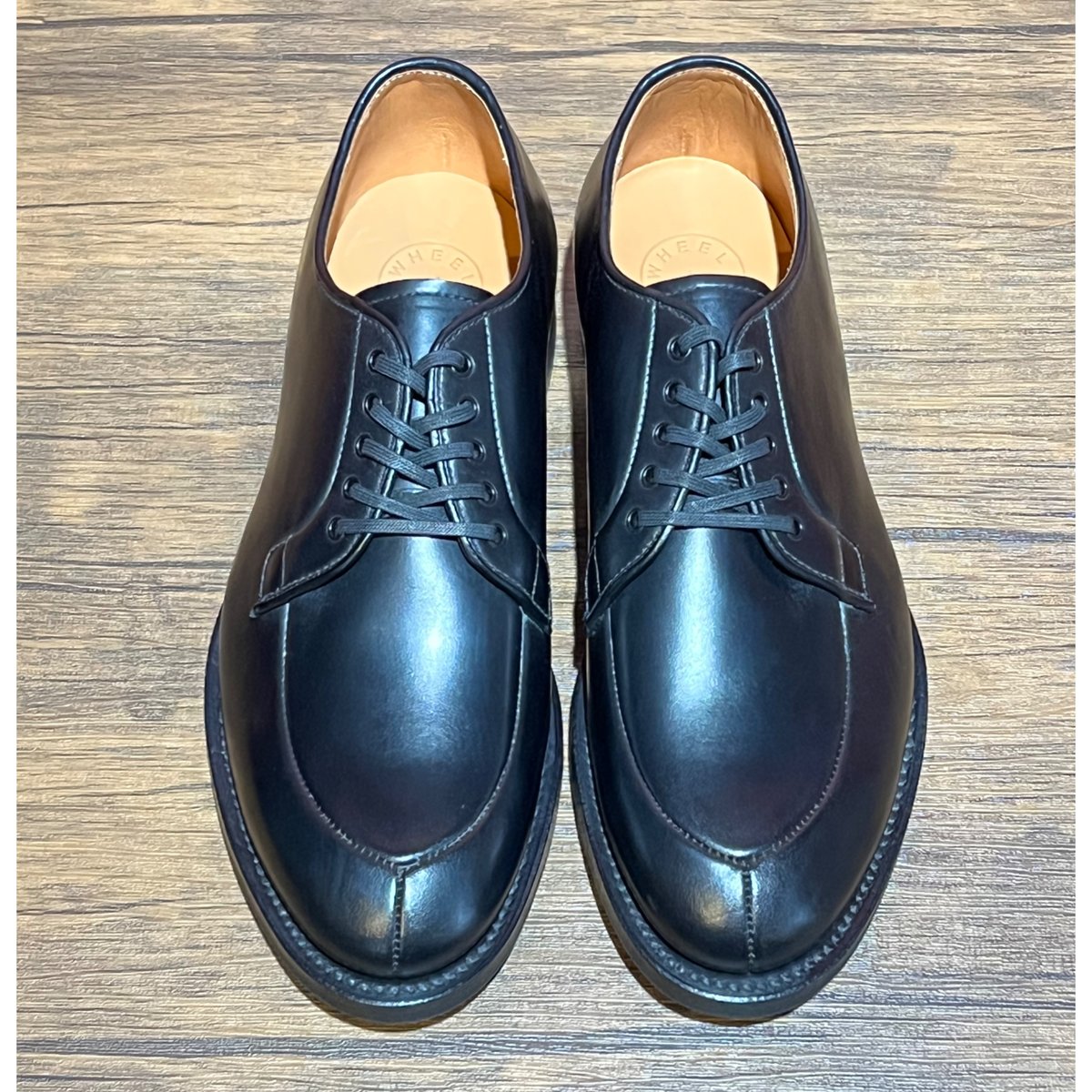 WHEEL ROBE ＃15050 Vチップ ブラック | LEATHER STYLE FAVOR