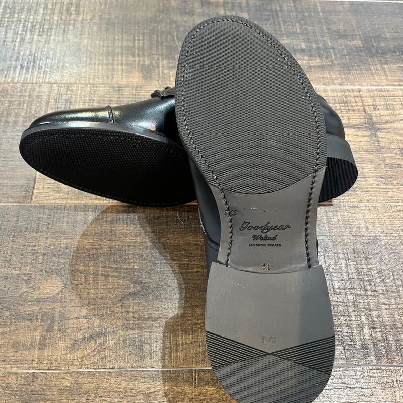 42ND ROYAL HIGHLAND ネイビーコレクション 外羽根ストレートチップ