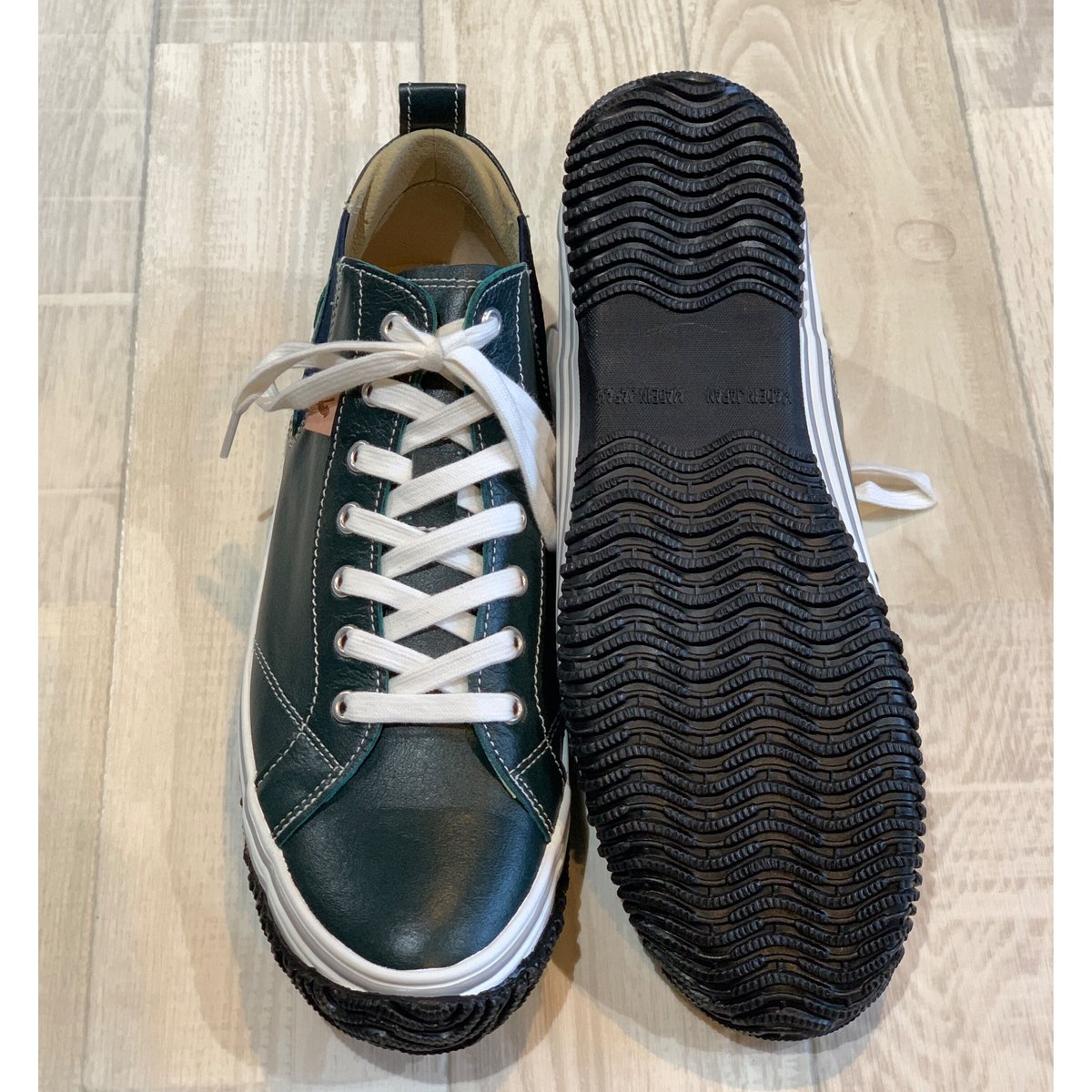 スピングル サイドゴアミドルカット ダークブルー | LEATHER スピングル サイドゴアミドルカット ダークブルー | LEATHER