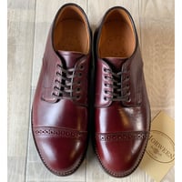FRANCESCO BENIGNO ストレートチップ ダークブラウン | LEATHER