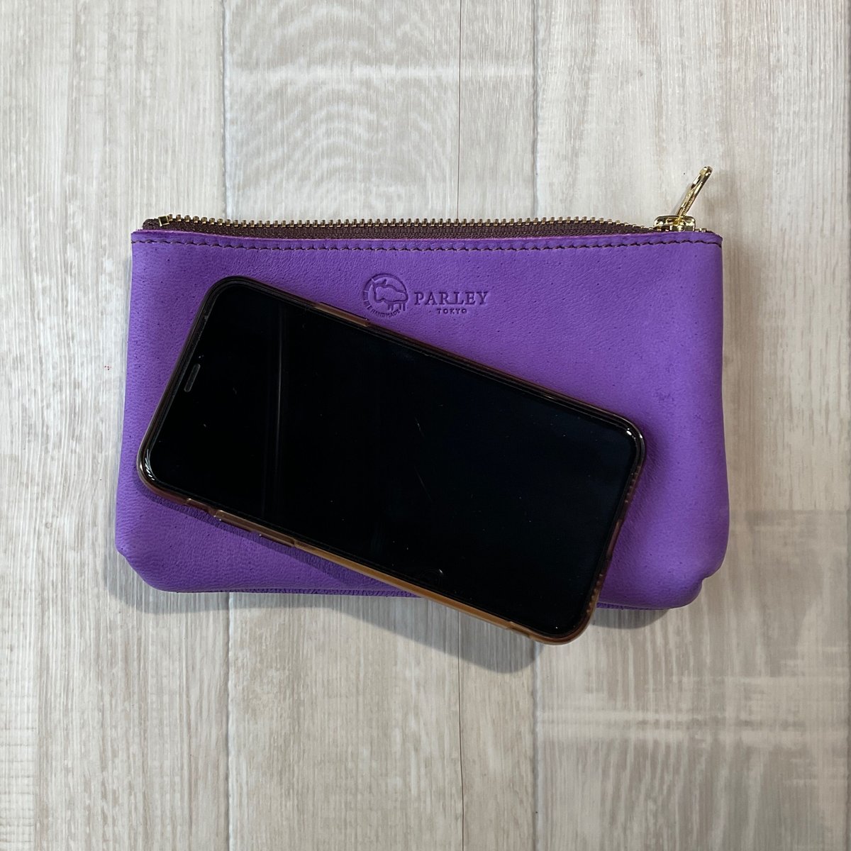 PARLEY エルク ジップポーチ FEー54 | LEATHER STYLE FAVOR