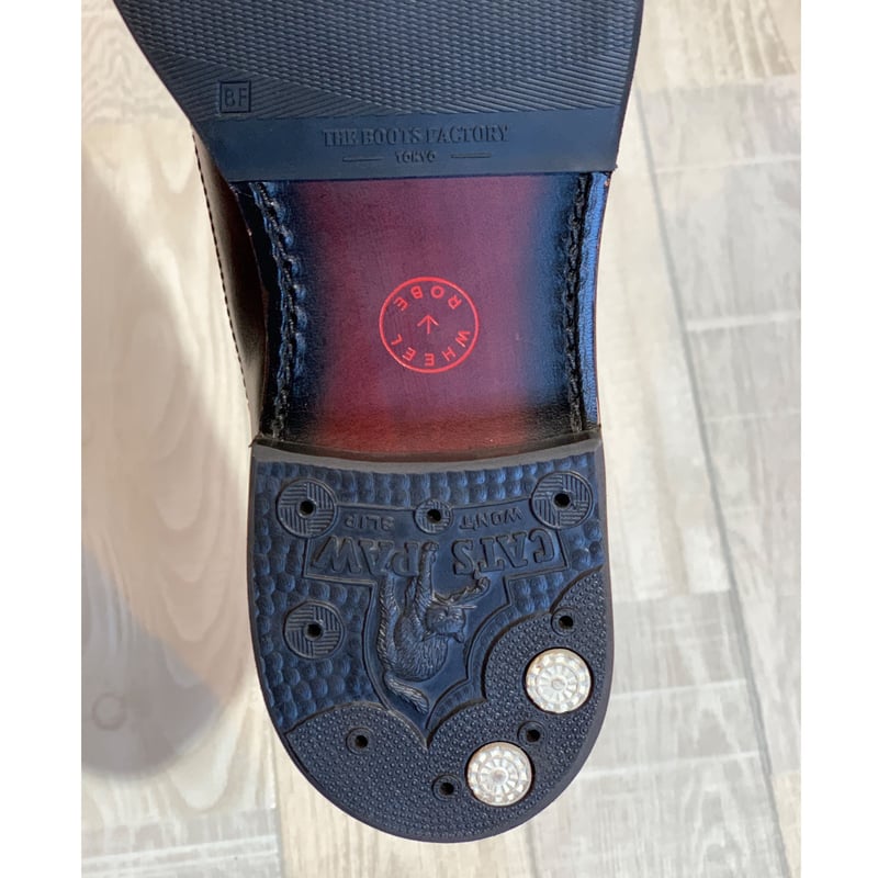 WHEEL ROBE #15065 Eウィズ ストレートチップ バーガンディ | LE