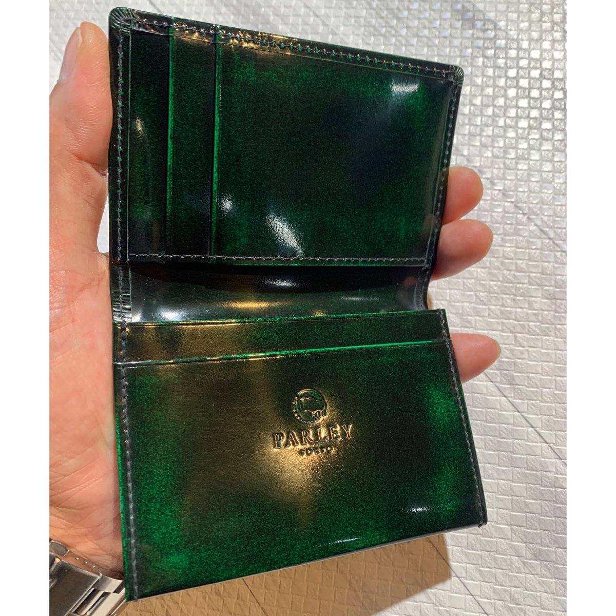 PARLEY 名刺入れ user_3dd8f9fb様用 PARLEY Parley 名刺入れ 鹿革 エルク レザー おしゃれ 本革
