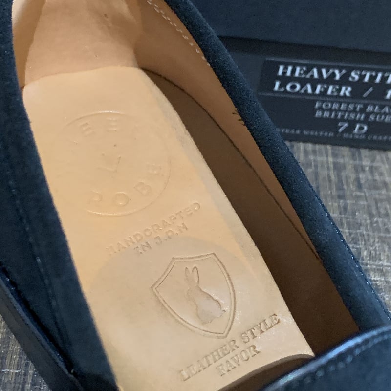 WHEEL ROBE ✖️ LEATHER STYLE FAVOR 別注ローファー | LEA