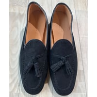 42ND ROYAL HIGHLAND ネイビーコレクション 内羽根セミブローグ