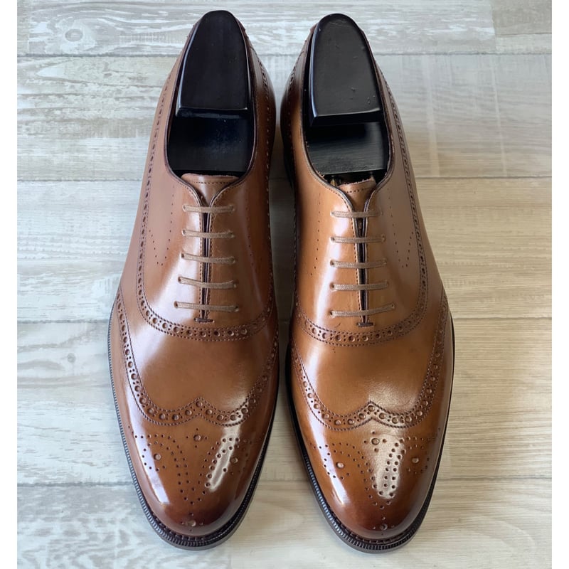 FRANCESCO BENIGNO PREMIUM CLASSIC ホールカットウイングチップ FRANCESCO BENIGNO PREMIUM CLASSIC ホールカットウイングチップ