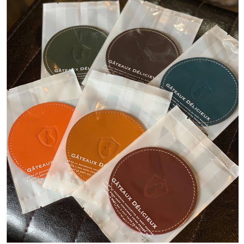 FAVORオリジナル 出雲の『ご縁力アップ』コースター | LEATHER STYLE FAVOR