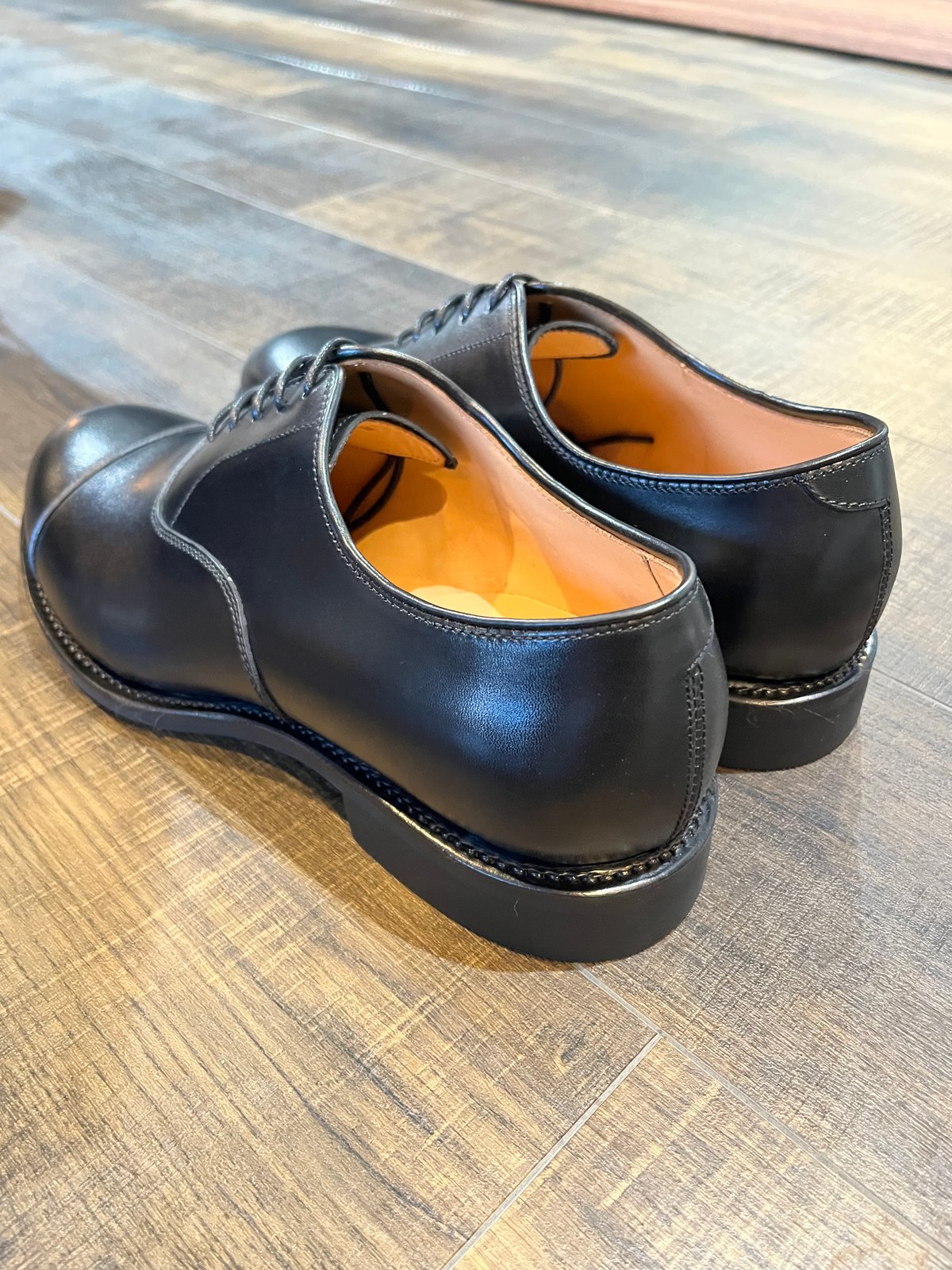 42ND ROYAL HIGHLAND ネイビーコレクション 内羽根ストレートチップ